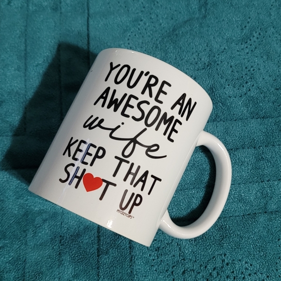 Awesome Wife Coffee Mug - Glass 11 ounce - Picture 4 of 4